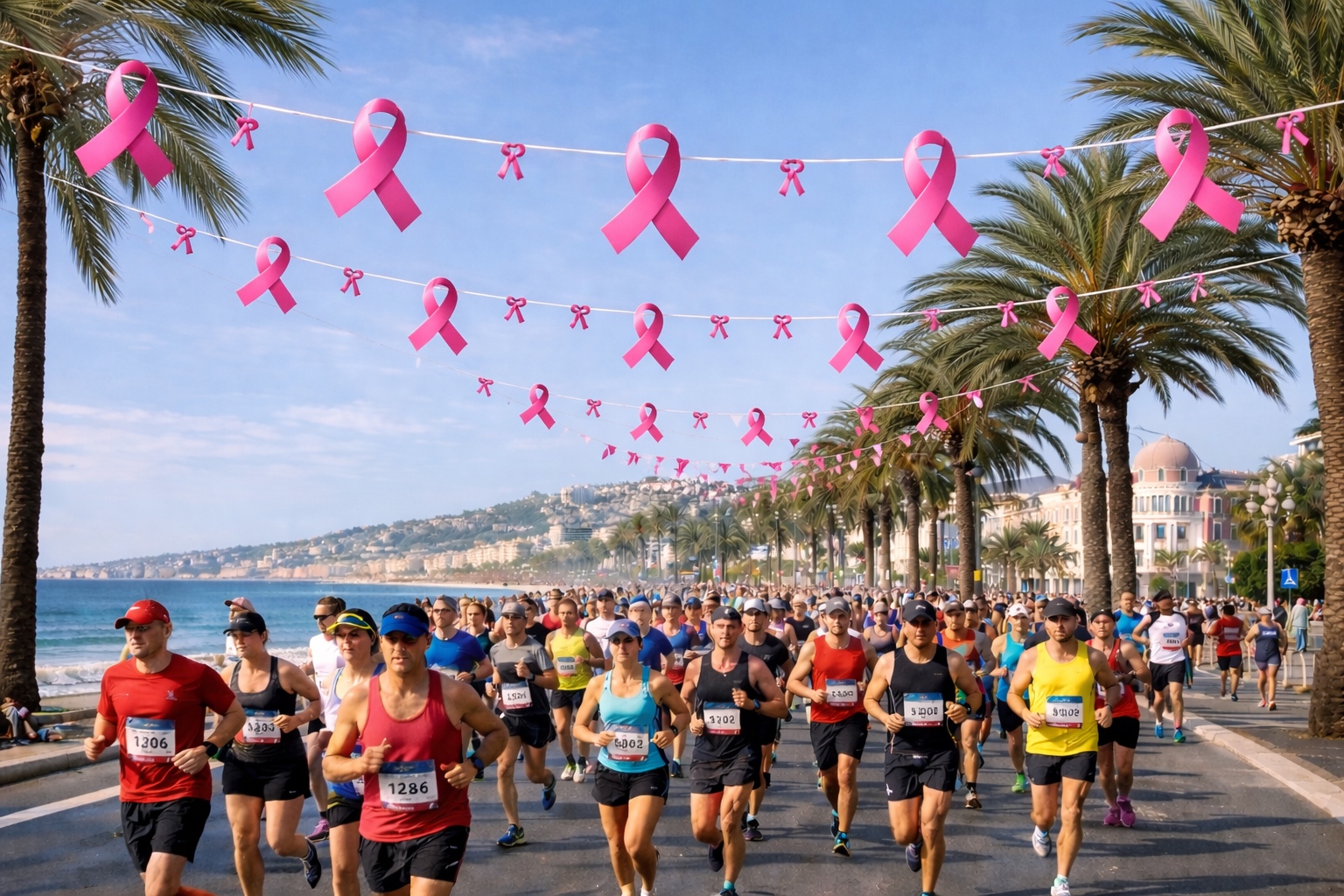 guirlande fanions en forme de ruban